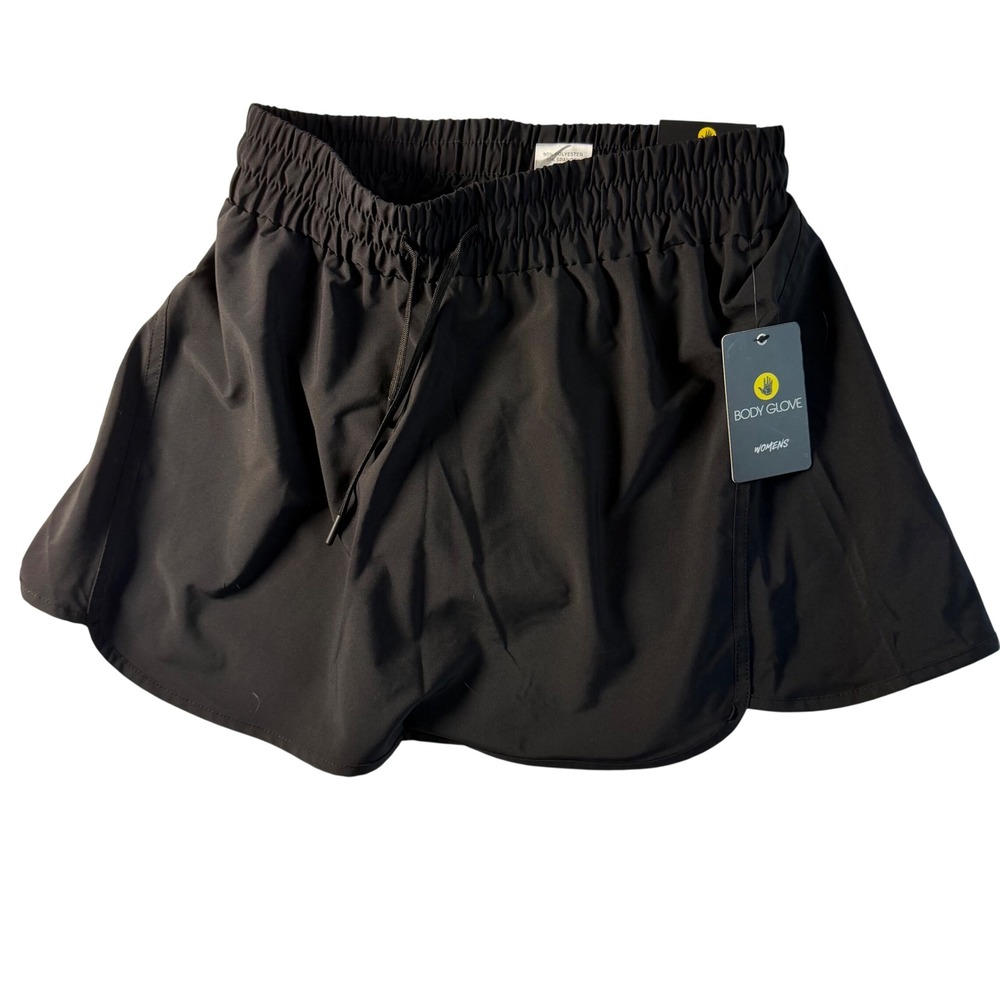 Body Glove Women's Black Woven Jogger Pants Lounge Athletic Size Large NEW